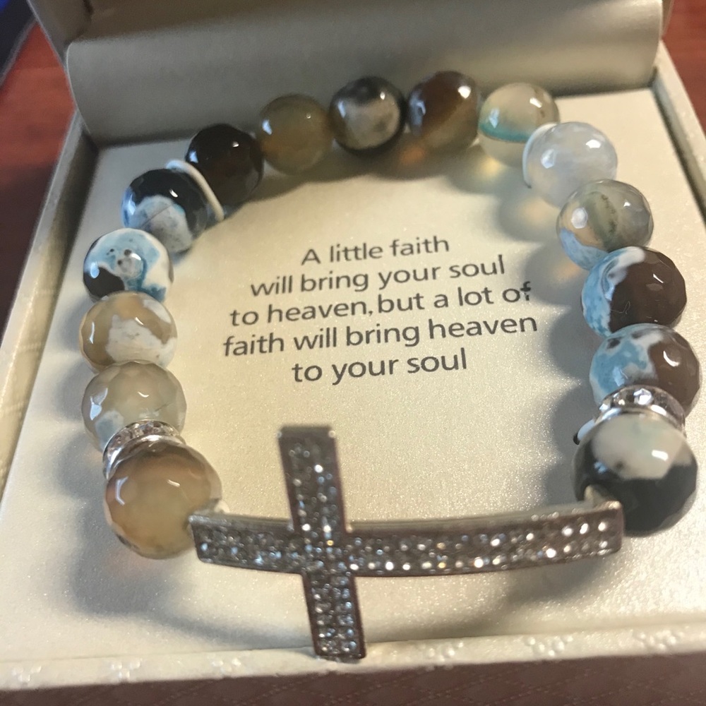Kim Rogers Cross Bracelet